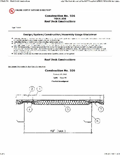 PR INSTL DOCS FL1747 R14 II CONSTRUCTION NO 506 MAXIMA MAXIMA ADV