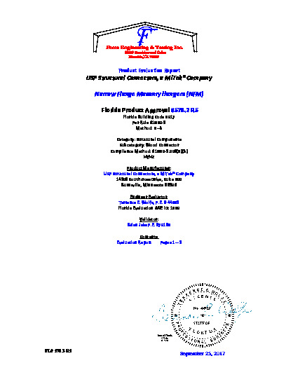 PR TECH DOCS FL578 R5 AE NFM EVALUATION REPORT