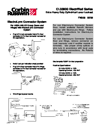 PR INSTL DOCS FL3067 R11 II FM308-CL33900TRIM