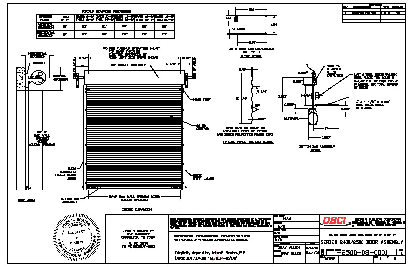 PR Instl Docs FL6964 R6 II Series2500.2400 B-2500-08-0001 r1 s