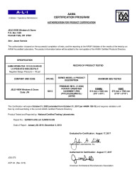 PR CERTIFICATE FL12426 R11 C CAC LC-PG35-36X72 DP-40 NEW