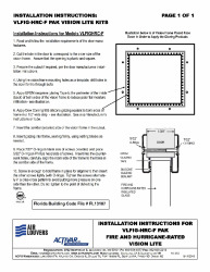 PR Instl Docs FL13187 R3 II VLFIG-HRC-F Installation