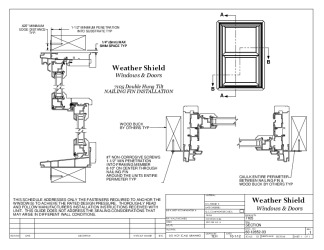 PR Instl Docs FL14939 R13 II 7105 Double Hung (fin) 60-12652-03