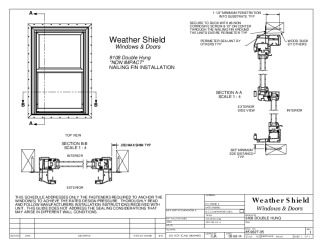 PR Instl Docs FL14939 R13 II 9108 Double Hung 85-9627-05