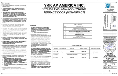 PR Instl Docs FL15956 R4 II YKK253 SS 2018-02-08