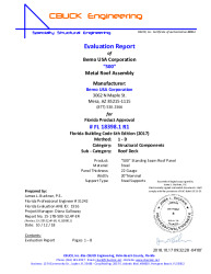 PR Instl Docs FL18398 R1 II 1 500 22or24GaSteelOnSteelSupports EVALREPORT