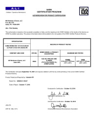 PR CERTIFICATE FL21638 R2 C CAC APC  15952