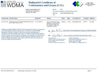 PR CERTIFICATE FL26905 R2 C CAC CCL 16045-191