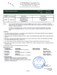 PR TECH DOCS FL26910 R4 AE EVAL 26910.6