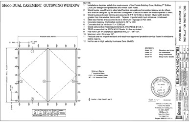 PR Instl Docs FL27673 R3 II 02 M600 Dual Casement MJT Sealed 050921