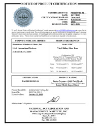 PR CERTIFICATE FL31799 R0 C CAC NI014537.03-R1