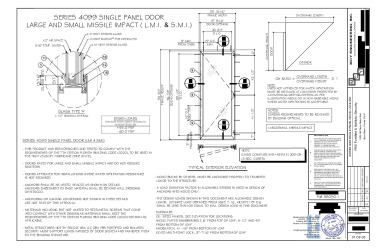 PR Instl Docs FL38050 R0 II 4099 Single Panel Steel Door 03.19.2021 SS