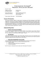 PR TECH DOCS FL39140 R0 AE EVAL