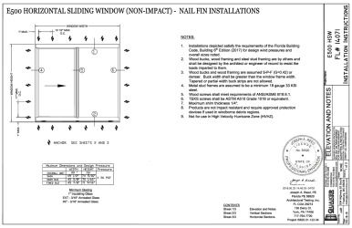 PR Instl Docs FL14071 R6 II E500 Installation Drawings JAR 20JUN18