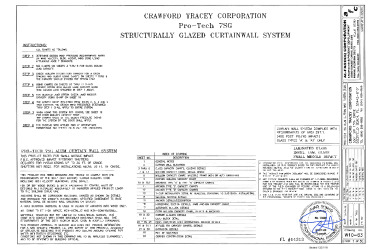 PR Instl Docs FL14313 R10 II SS - Pro-Tech 7SG (SMI) - DWG W10-83  - R4