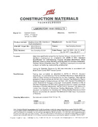 PR INSTL DOCS FL25974 R0 II SB-1 GGI-178-02-01 ASTM D1970 90 DAY