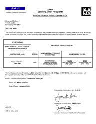 PR CERTIFICATE FL5167 R30 C CAC 42-19 DH TWIN 89X63 R PG30