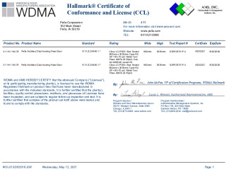 PR CERTIFICATE FL14293 R12 C CAC 411-H-1164.78-79 CCL