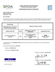 PR CERTIFICATE FL185 R12 C CAC VR 3000-6 5656 C 70 092525