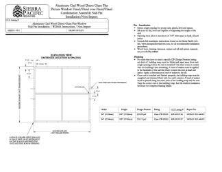 PR Instl Docs FL21965 R4 II 429-H-519.26-.27 C-DGP Nail Fin Installation Instructions