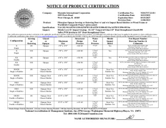 PR CERTIFICATE FL22363 R8 C CAC NI013717.22-R1