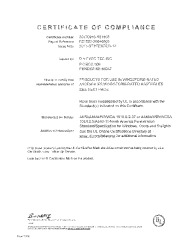 PR CERTIFICATE FL3301 R9 C CAC 950P CERTIFICATE