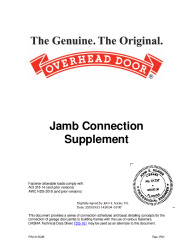 PR INSTL DOCS FL38457 R2 II JAMBCONNECTIONSUPPLEMENT-OHD-411526-P01 SFL