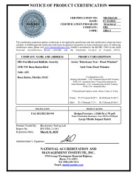 PR CERTIFICATE FL41439 R1 C CAC NI015623.01